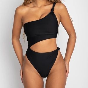 One shoulder SKATIE one piece swimsuit